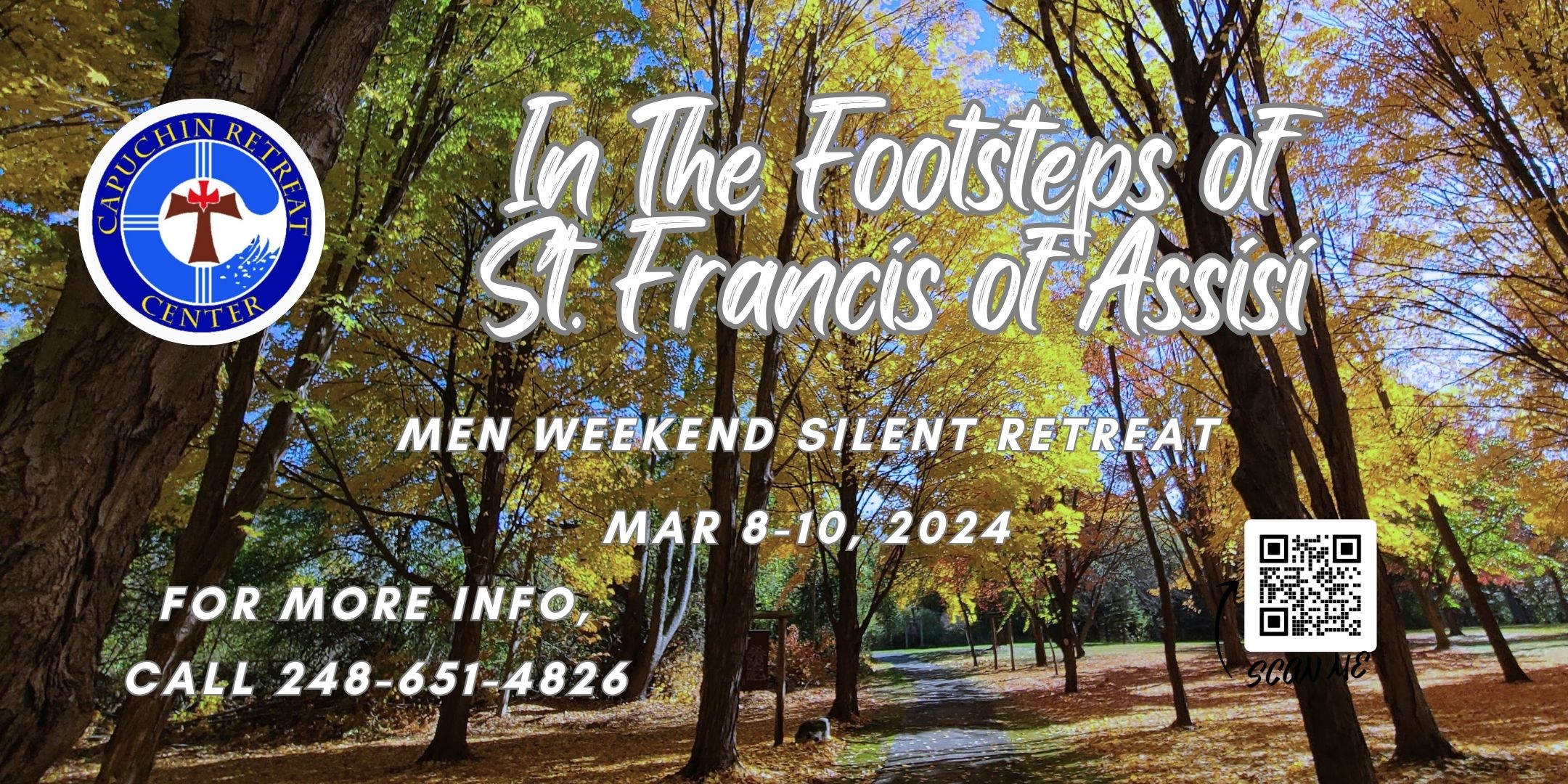 Men’s Silent Retreat Weekend: In the Footsteps of St. Francis of Assisi
