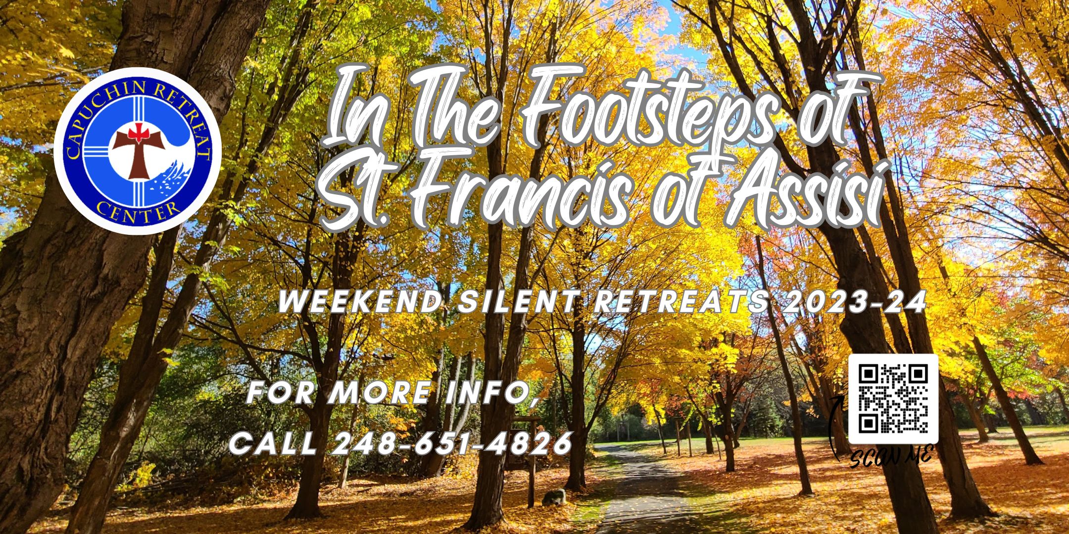 Men’s Weekend Retreat: “In the Footsteps of St. Francis of Assisi.”
