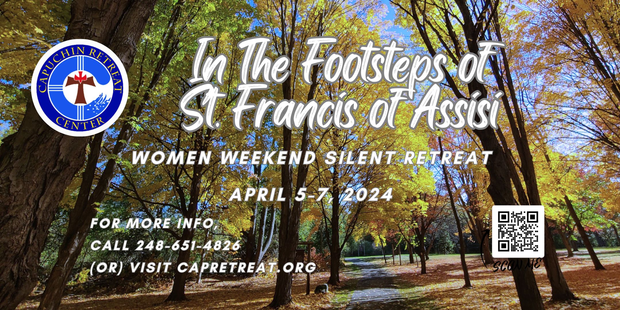 Women’s Silent Retreat Weekend: In the Footsteps of St. Francis of Assisi