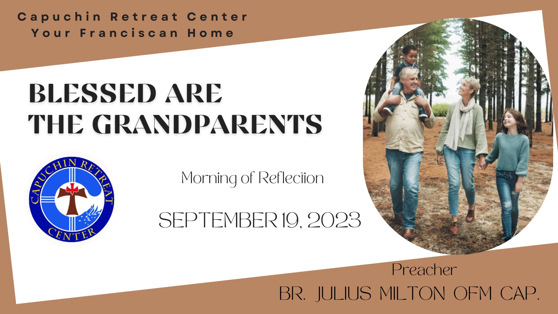 Blessed are the Grandparents – Morning of Reflection
